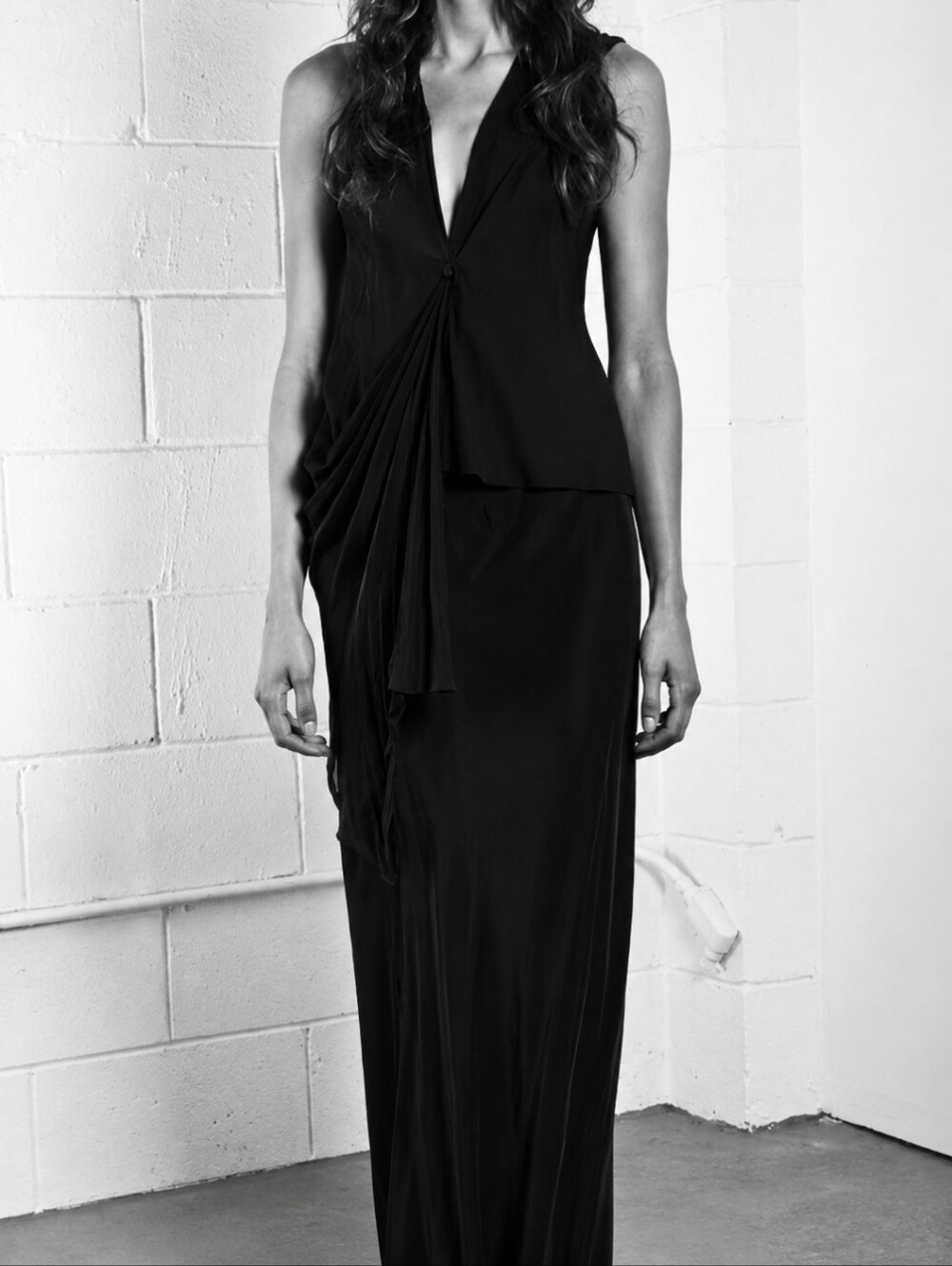 Jaga Satin Two-Piece Top & Skirt Set🖤 BLACK 🖤Sheen Satin Stunning Jaga Buya